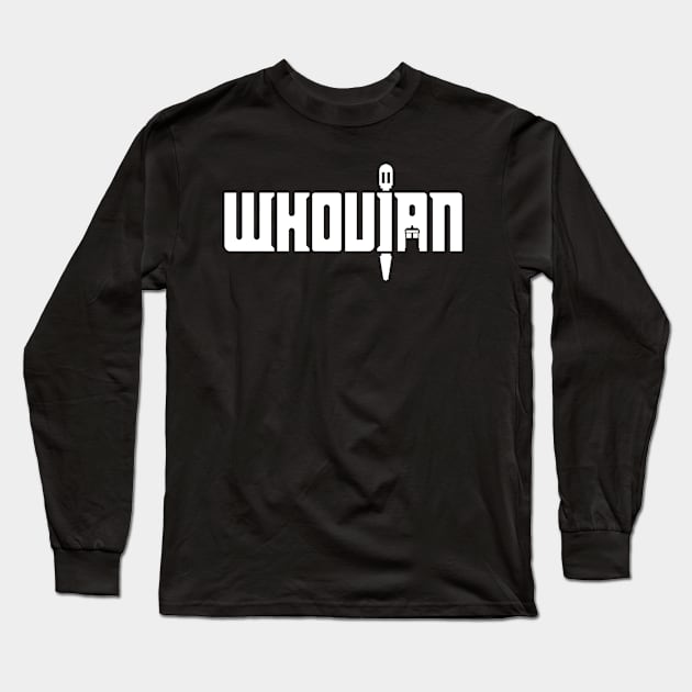 Whovian Black Long Sleeve T-Shirt by emodist